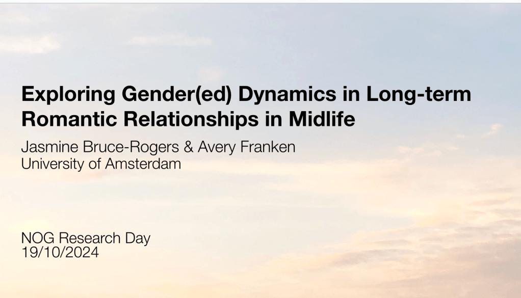 NOG Research Day 2024: Gender in Trouble, Gender in&nbsp;Transformation